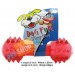 Super Dog Toys Spiky Rubber Dumbbell